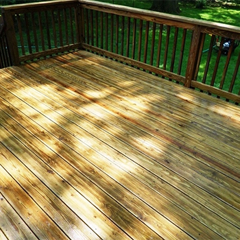 deck cleaning