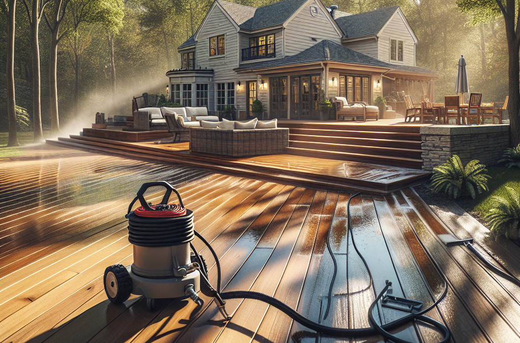 Ready for Deck Cleaning and Staining in Holmdel NJ?